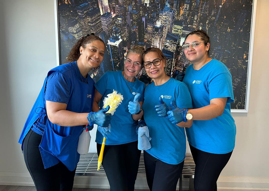 Commercial Janitorial Cleaning Staff